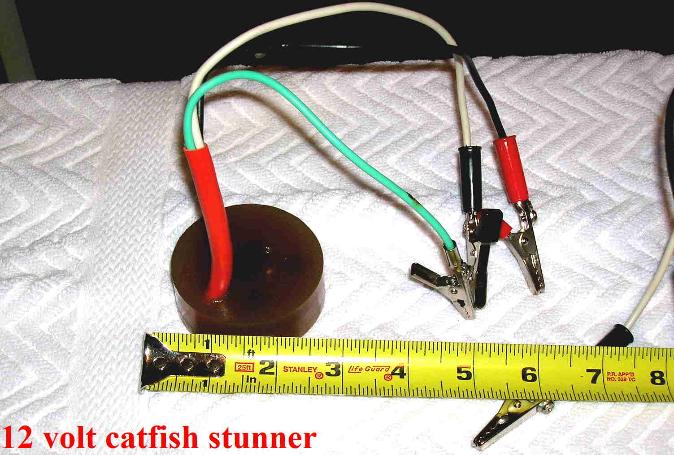 WWW.CATFISHSTUNNER.COM ,fish shocker, CATFISH STUNNER,fish stunner How To Make A Fish Shocker With A Car Battery